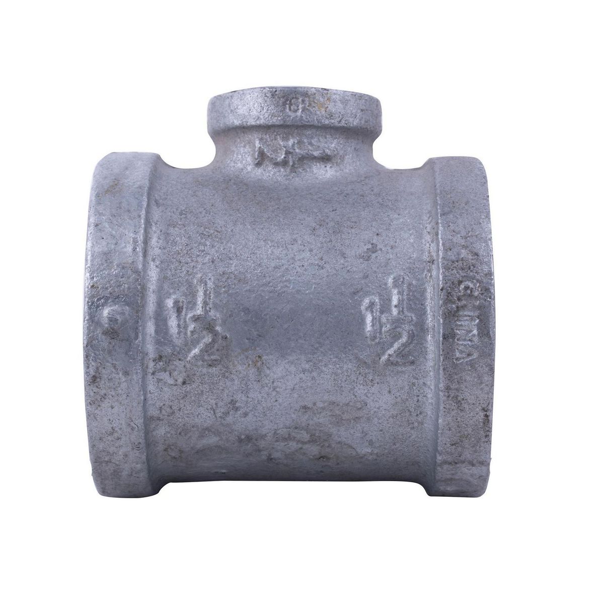 Tee reducida hm galv roscada 1 1/2 x 1/2, marca Mueller - Foto Principal