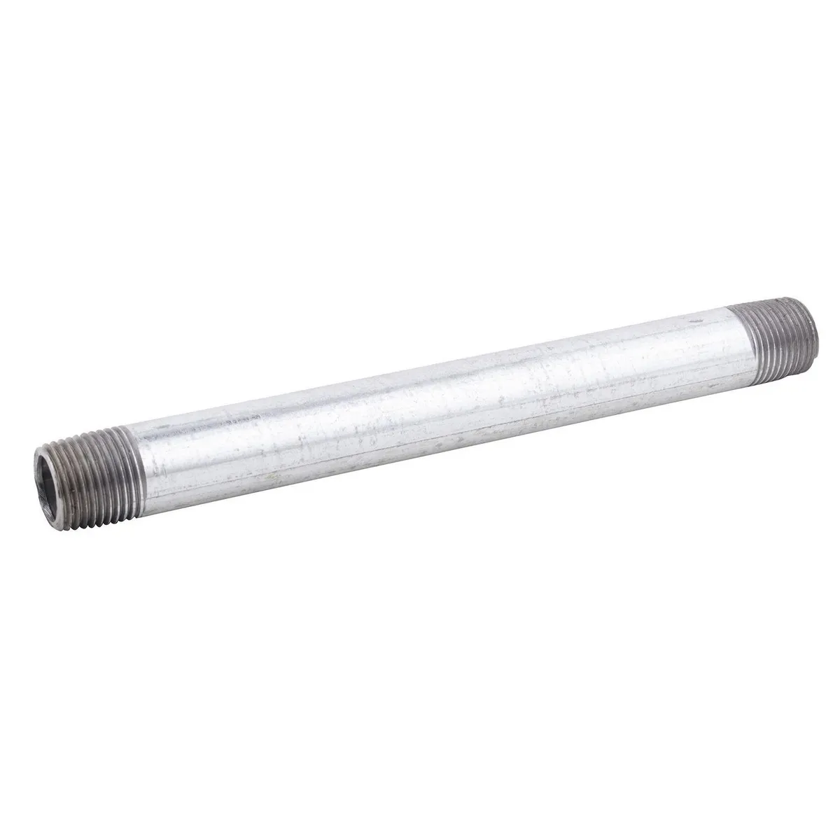 Niple 1/2 x 8 galvanizado roscado ced-40 c/cost, marca Mueller - Foto 2
