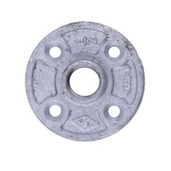 Flange piso hm galvanizada roscada 1/2