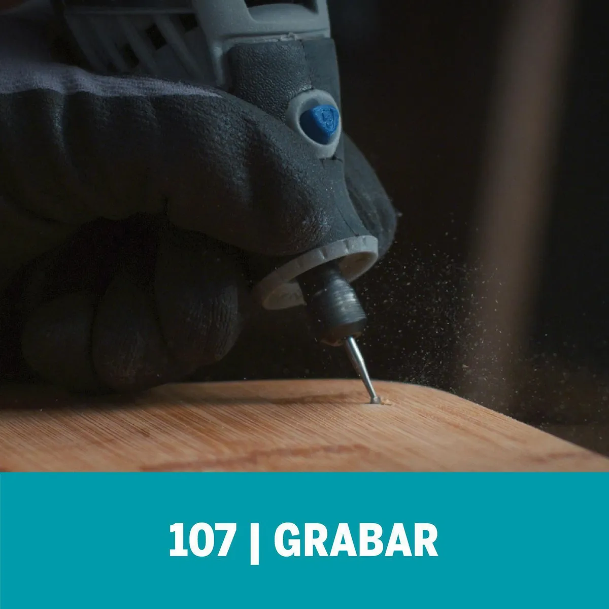 Dremel - Fresa 3/32" materiales blandos 2 piezas