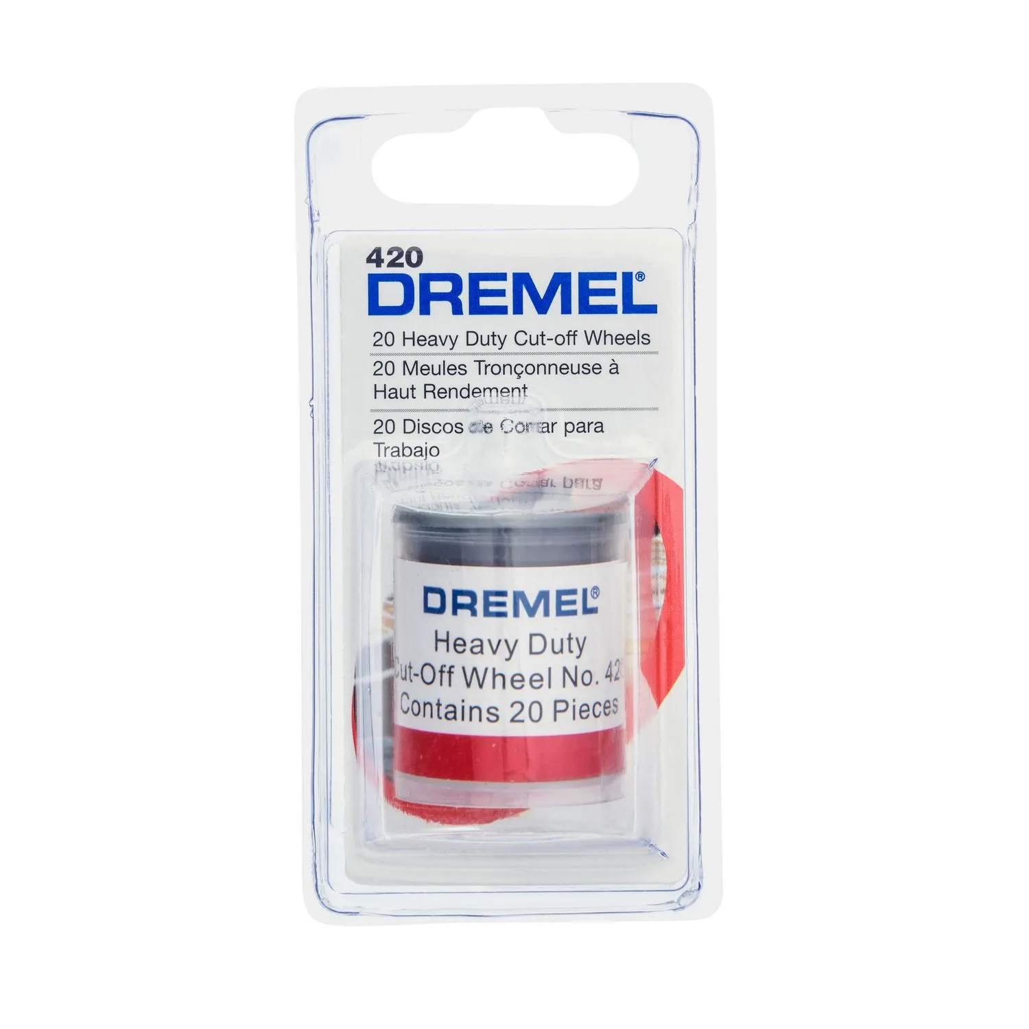 Dremel - Discos de Corte con 20 Piezas 15/16'' Diametro y 0.040'' Espesor