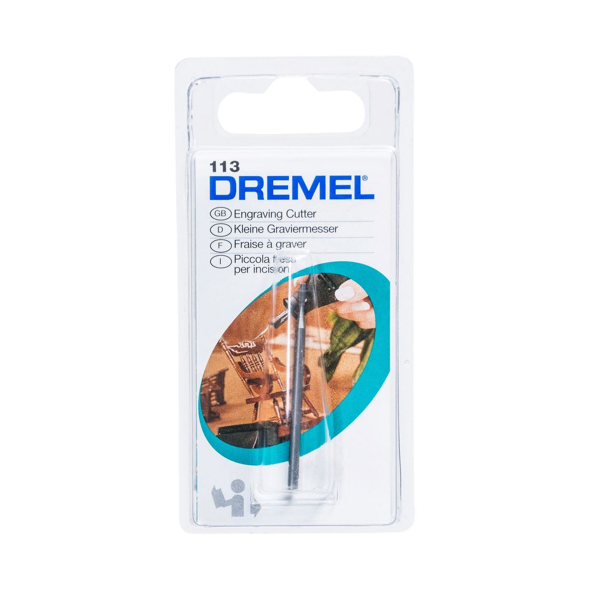 Dremel - Fresa 1/16" materiales blandos