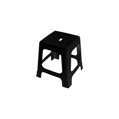 Banco de pl�stico negro