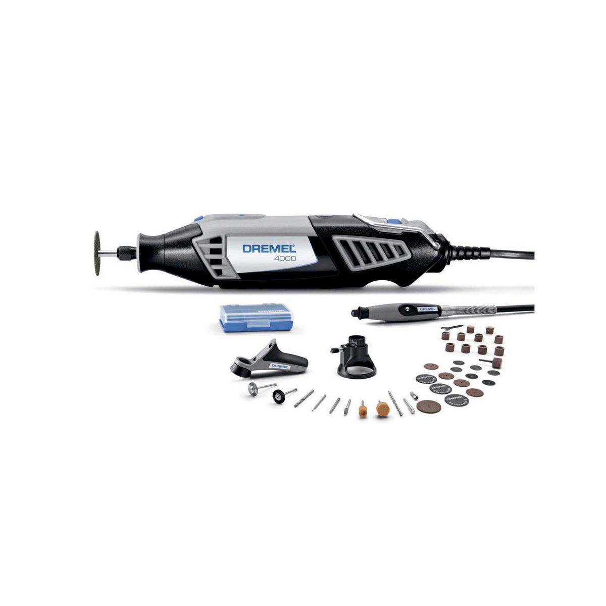 Dremel 4000 kit con 3 aditamentos y 36 accesorios, marca Bosch - Foto Principal
