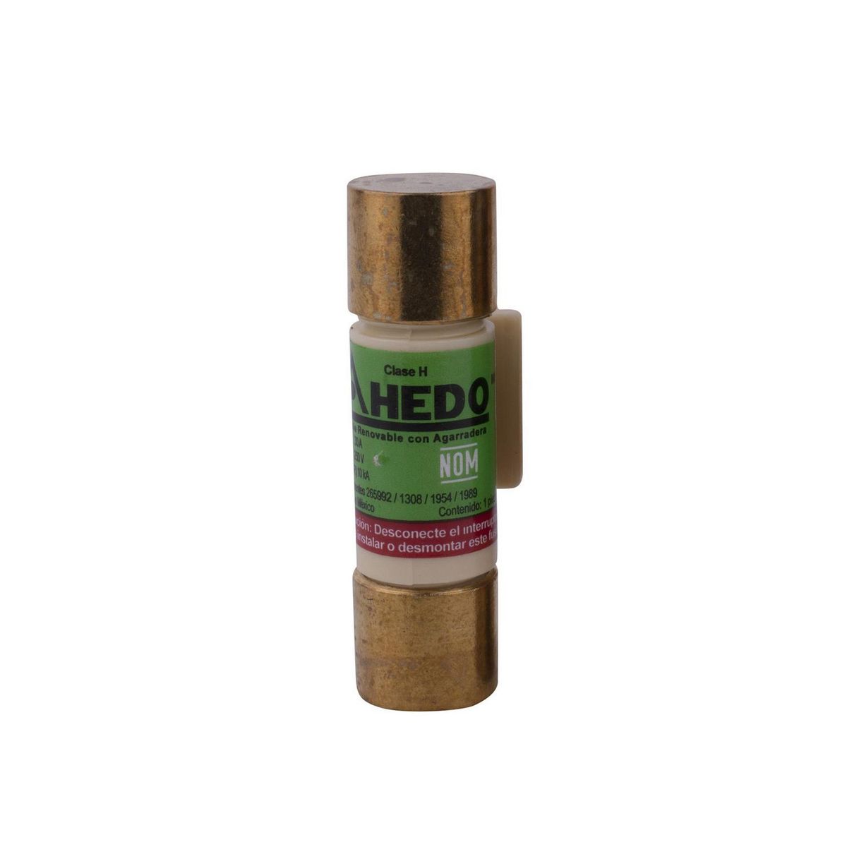 Ahedo - Fusible renovable de 30A 250V c/agarradera