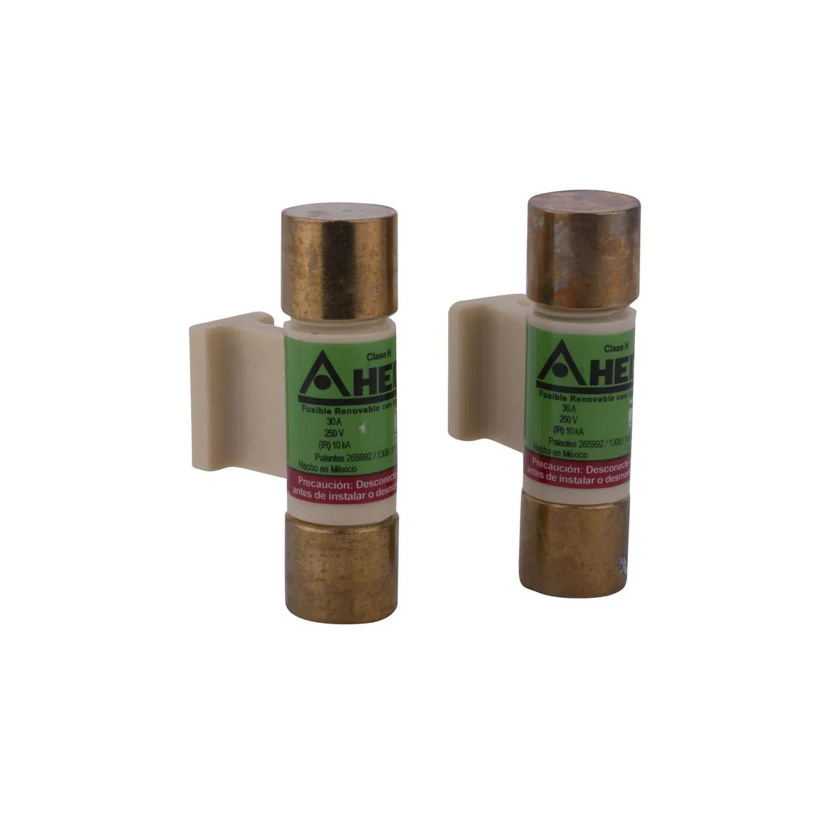 Ahedo - Fusible renovable de 30A 250V c/agarradera