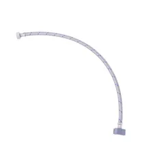 Manguera fregadero acero inox lp 1/2x1/2x55