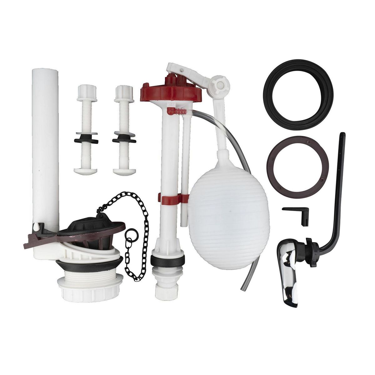 Urrea - Juego completo accesorios plastico p/ wc