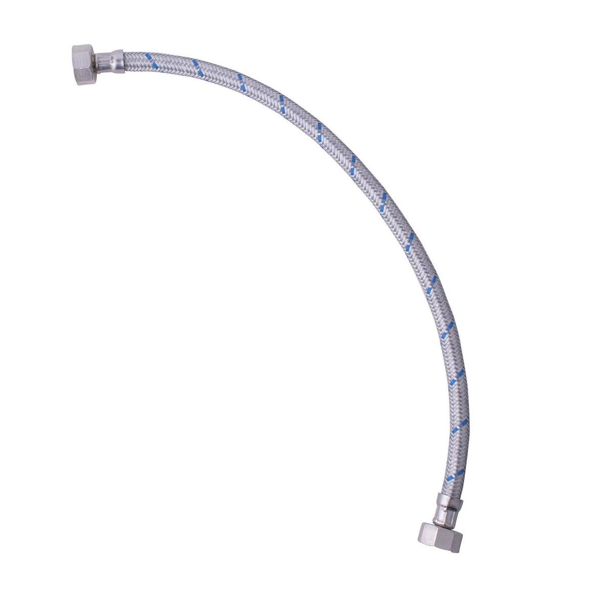 Manguera lavabo aluminio 1/2x1/2x40, marca Urrea - Foto Principal
