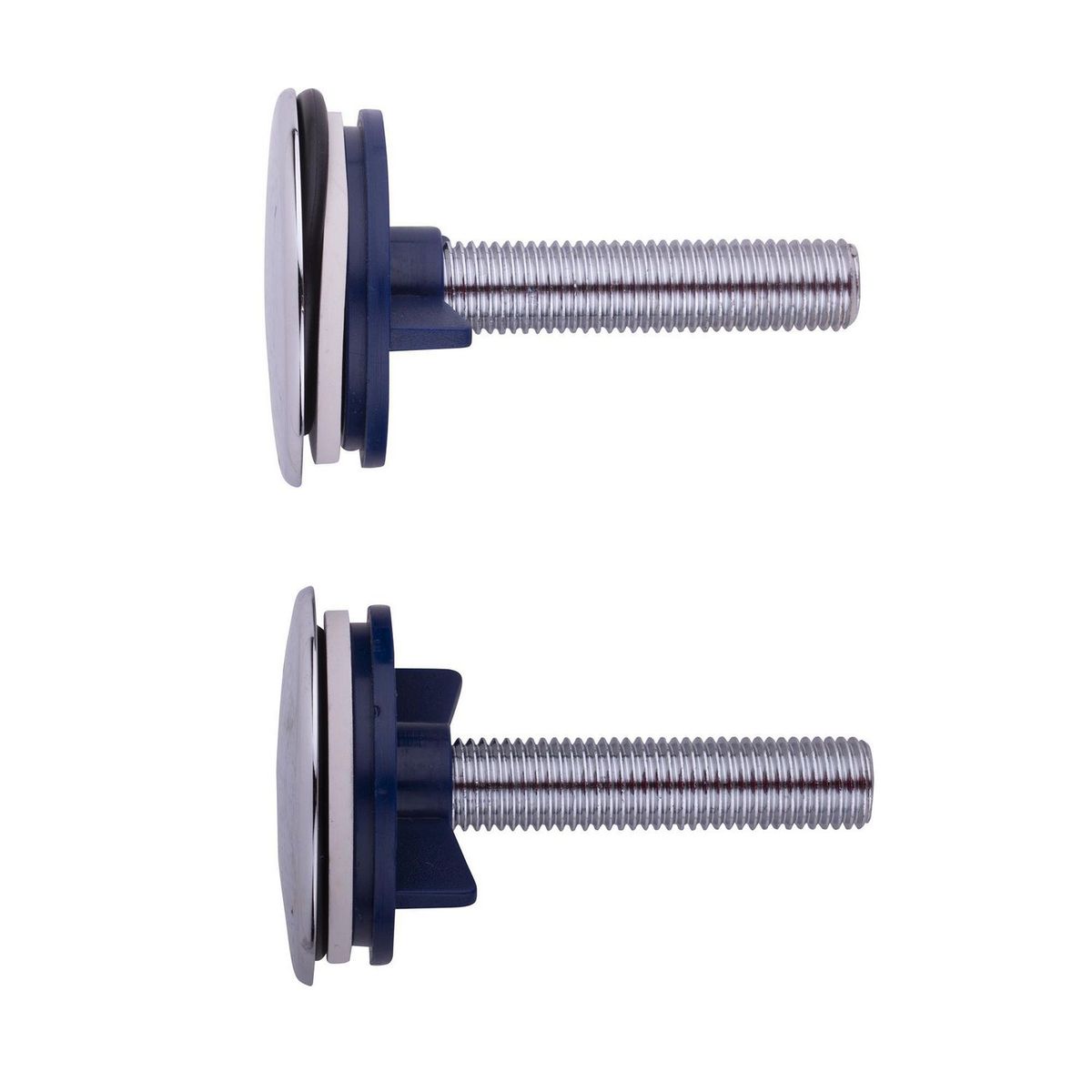 Urrea - Juego de tapones cubre taladros cromo