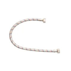 Manguera tramado aluminio tuercas ac.inox 55cm