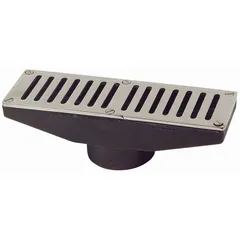 Rebosadero rectangular