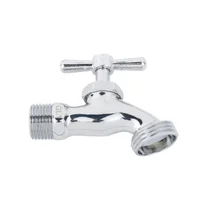 Llave p/manguera compacta cromada