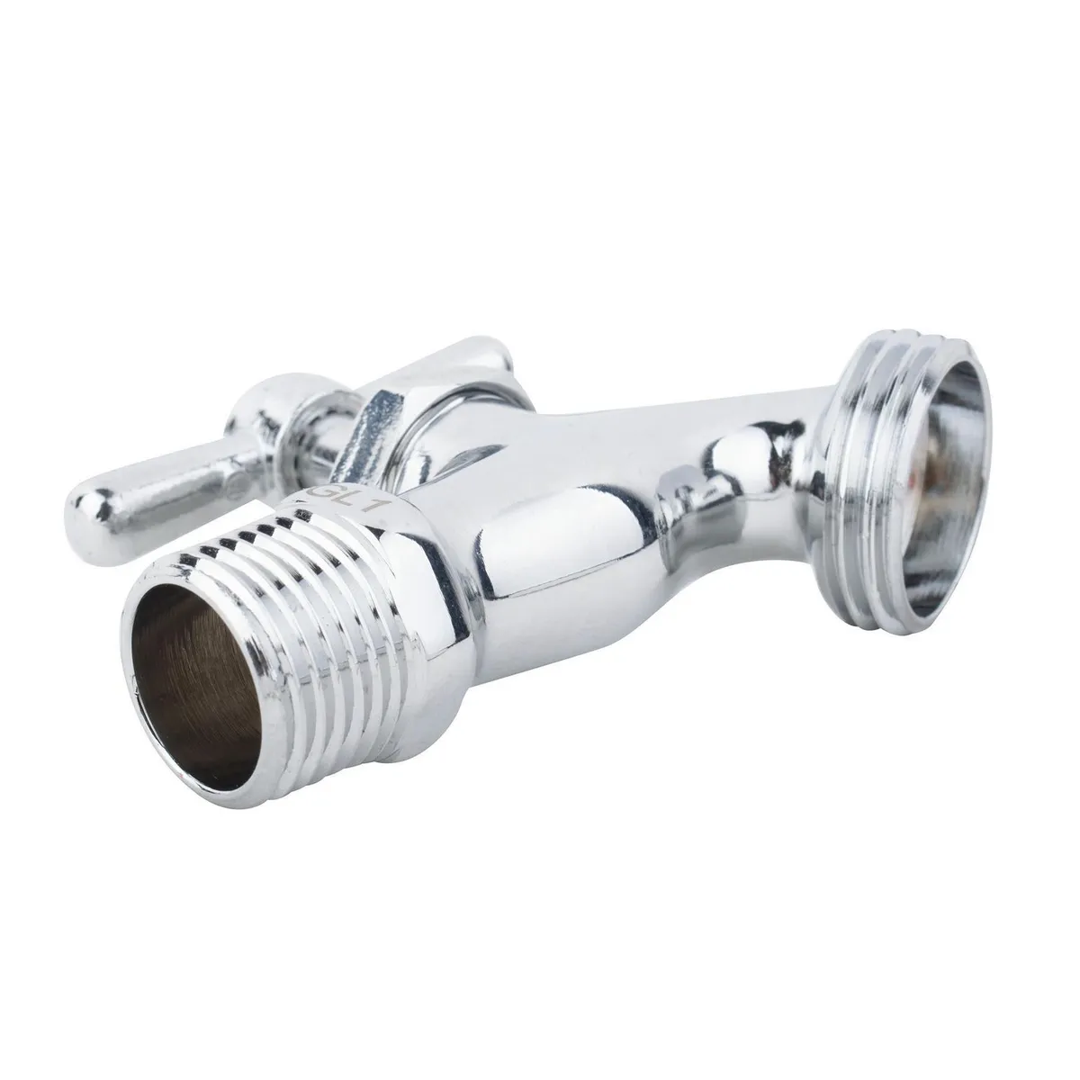 Llave p/manguera compacta cromada, marca Urrea - Foto 2