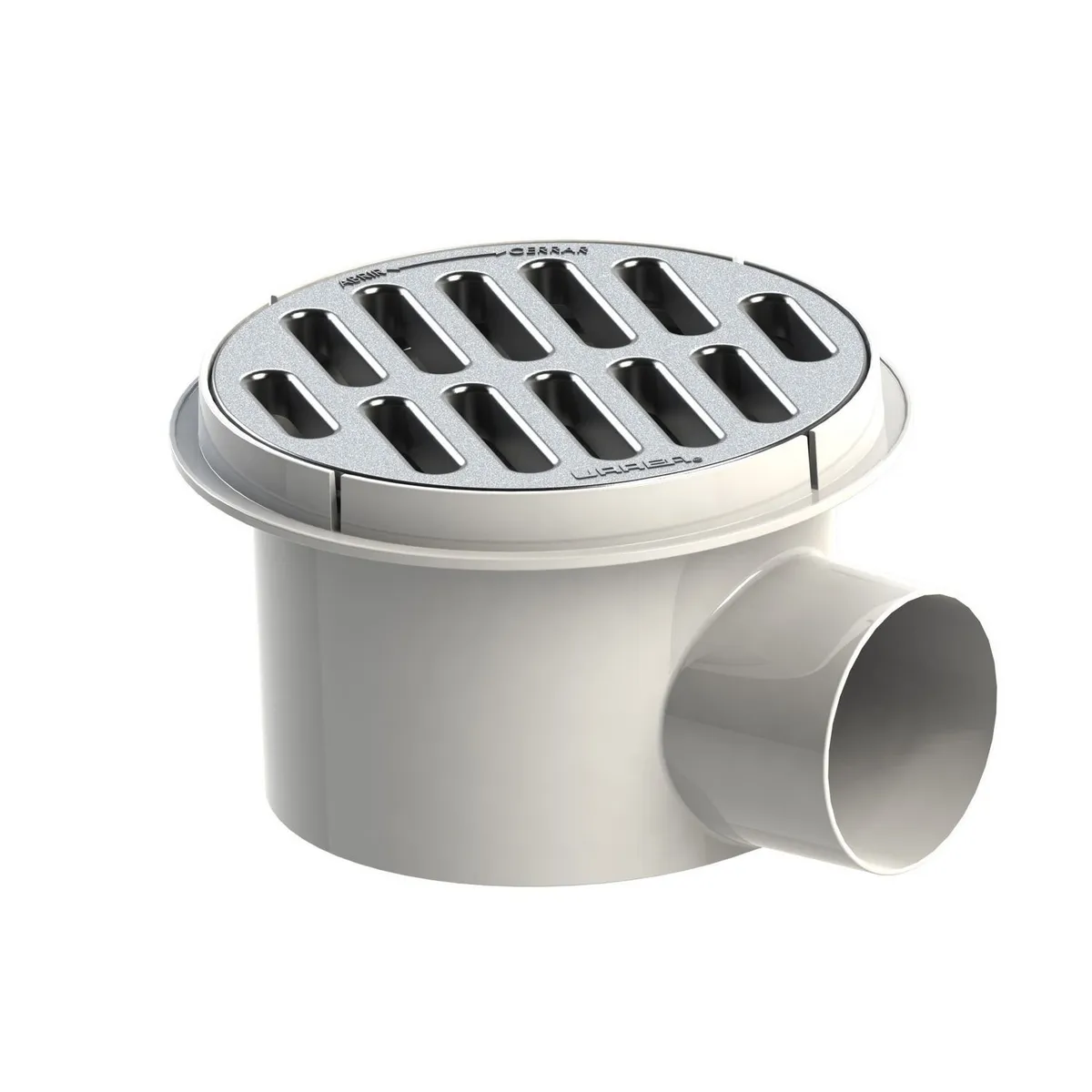Coladera salida lateral rejilla inox, marca Urrea - Foto Principal