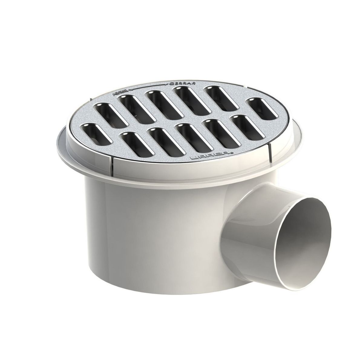 Coladera salida lateral rejilla inox, marca Urrea - Foto Principal