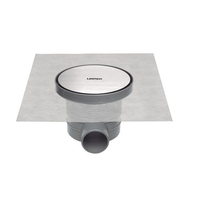 Coladera redonda rejilla inox