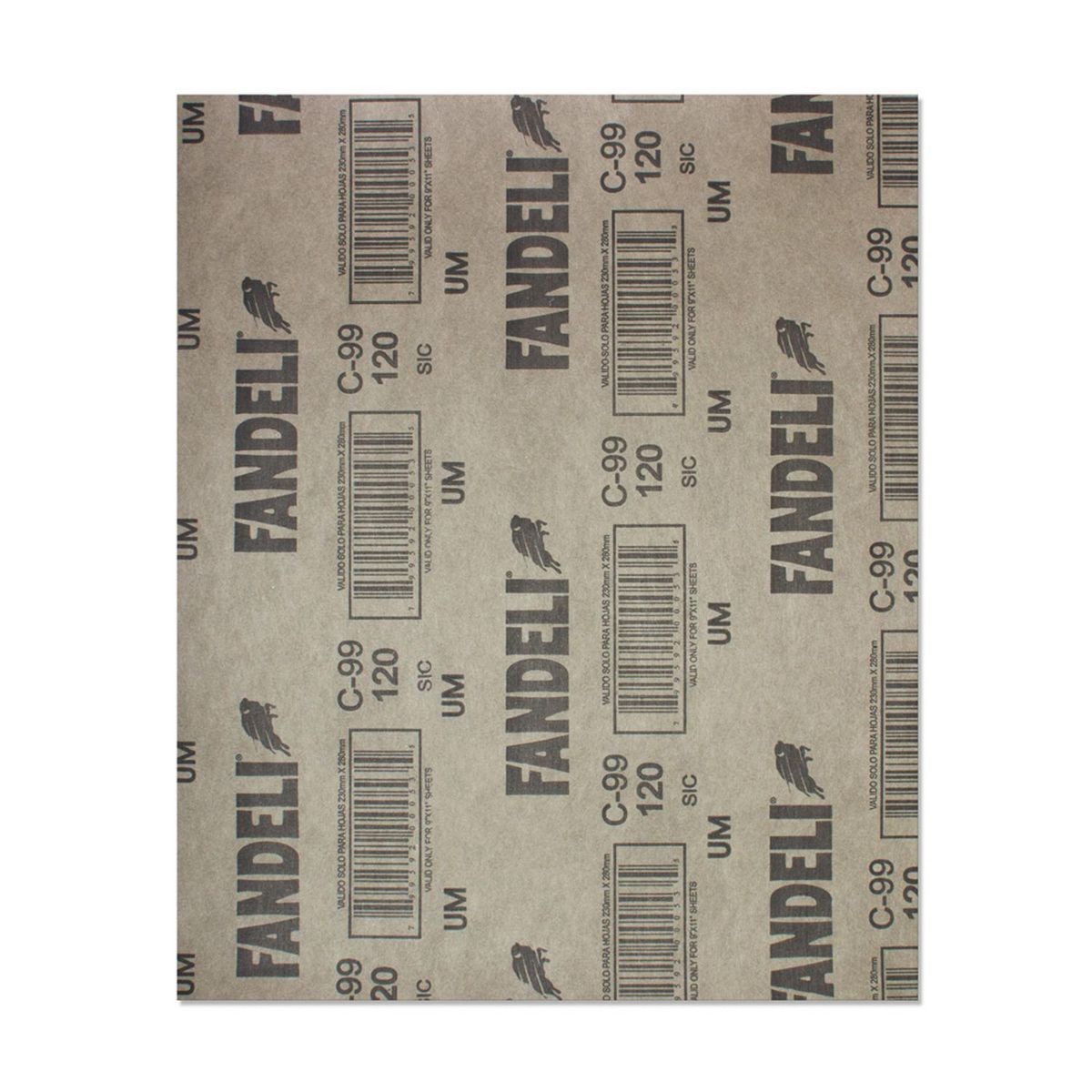 Fandeli - Hoja de lija de agua c -99 120