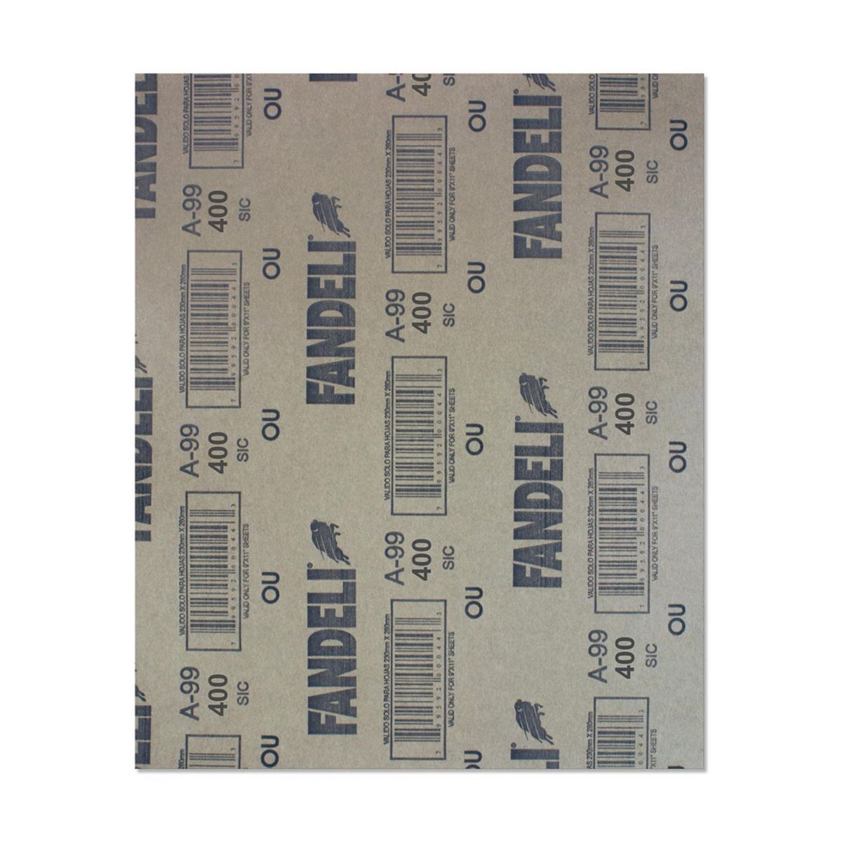 Fandeli - Hoja de lija de agua a- 99 400