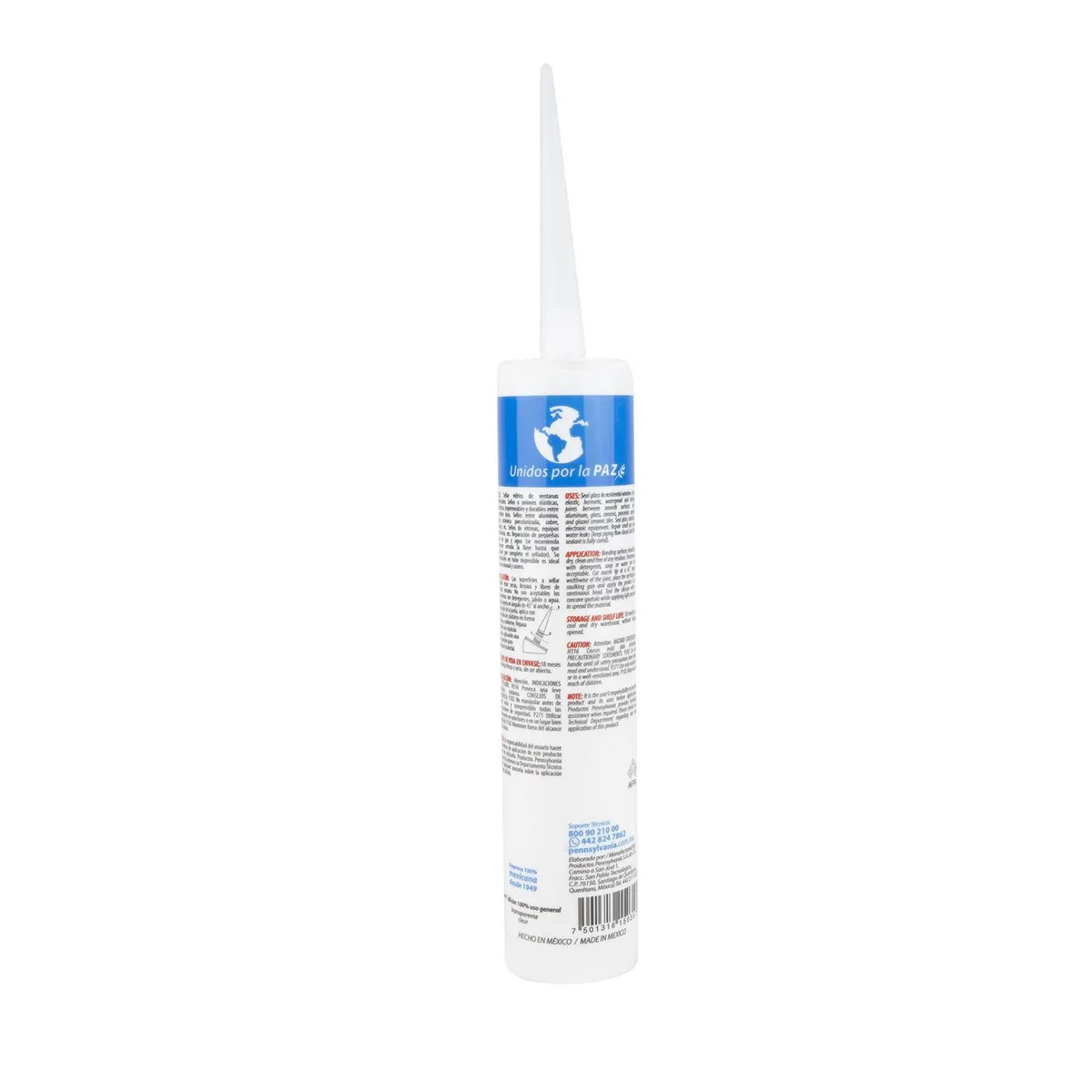 Sellador de silicón 280 ml, marca Pennsylvania - Foto 2