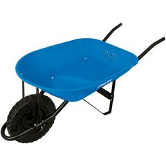 Carretilla de 5.0 ft3 (azul) bastidor metálico