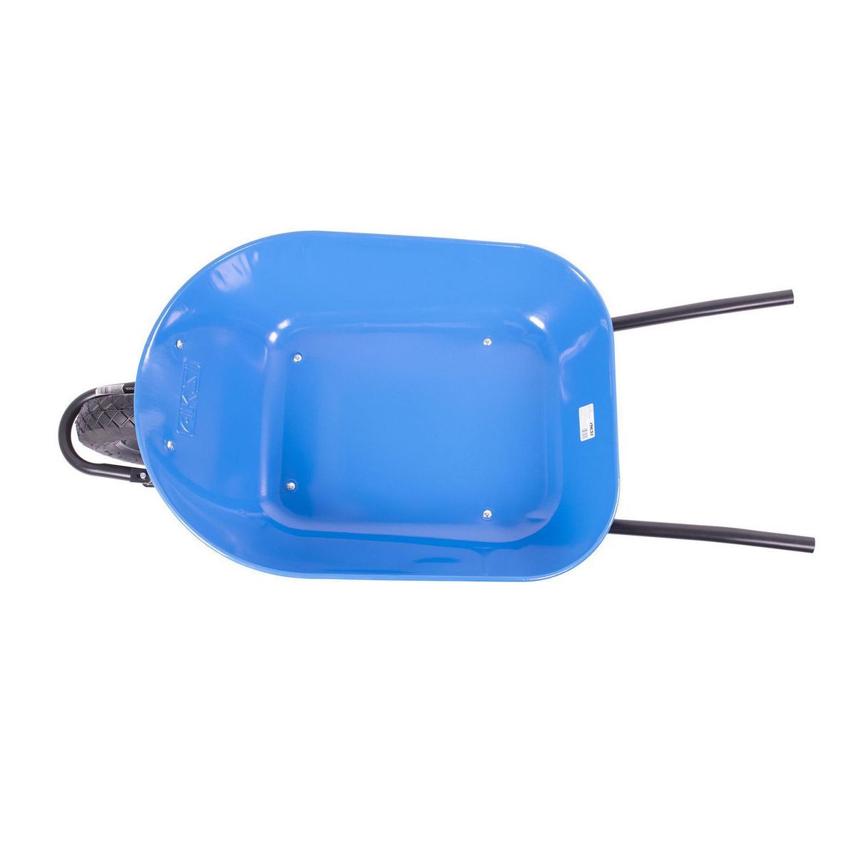 Aksi - Carretilla de 5.0 ft3 (azul) bastidor metálico