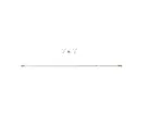 Cortinero Dresden Blanco 122-213 cm