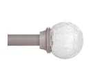 Cortinero Walden Pewter de 122-218 cm Gris