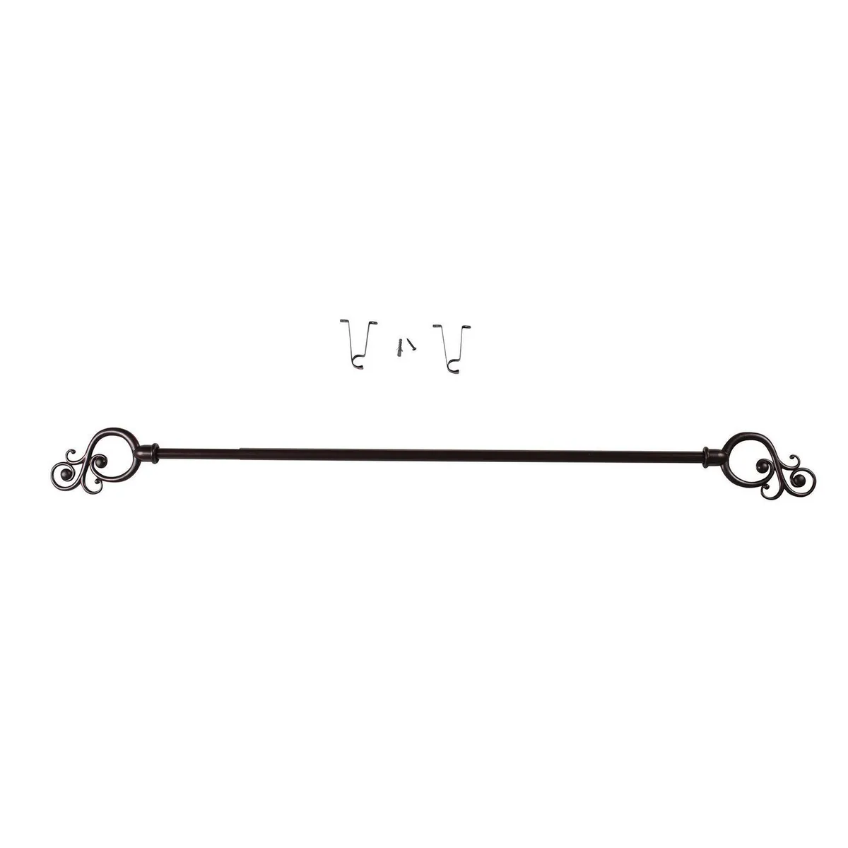 Cortinero Valencia Chocolate 122-218 cm, marca Kenney - Foto Principal