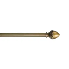 Cortinero Acorn Laton Antiguo 122-218 cm
