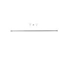 Cortinero Ashby Plata Satinado 71-122 cm