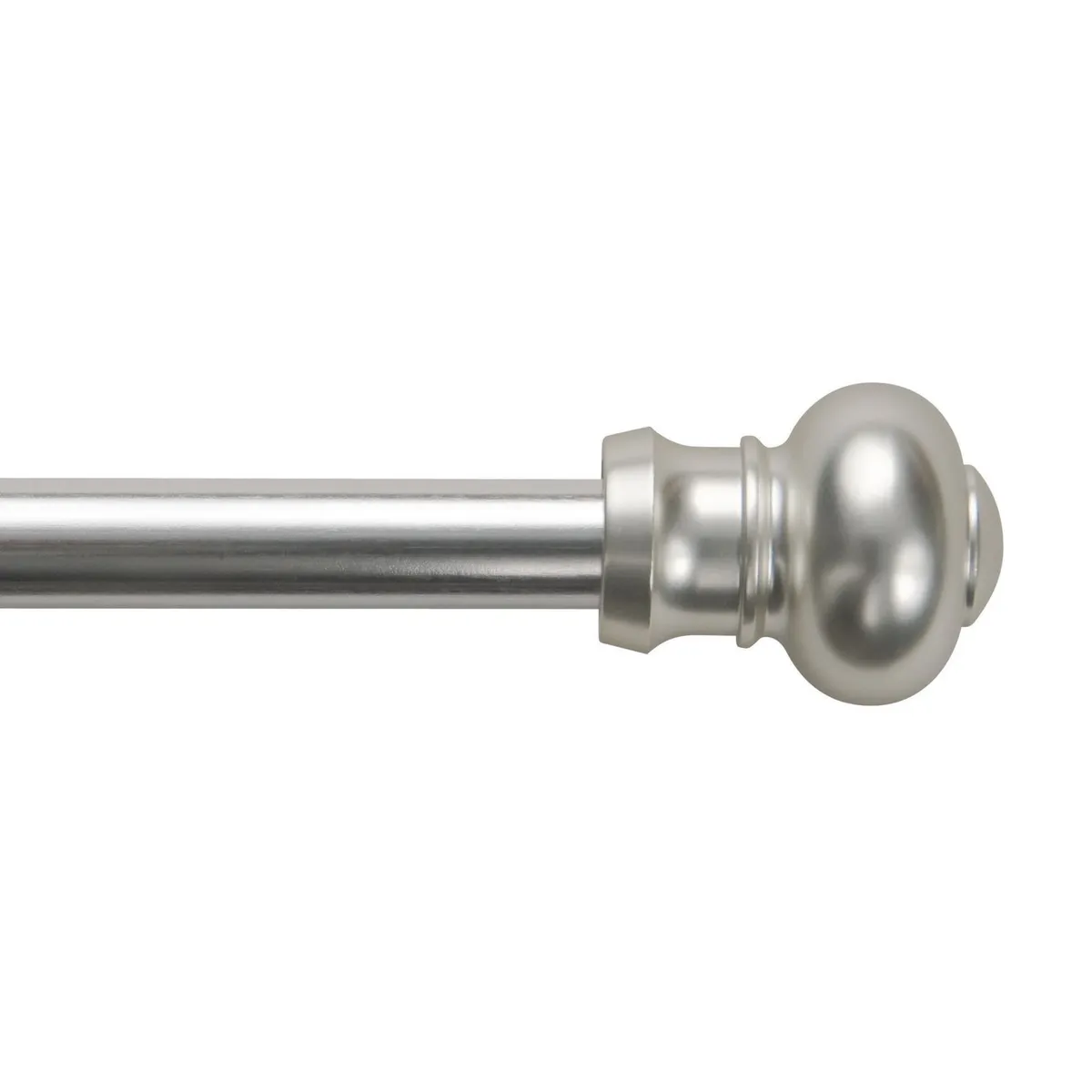 Kenney - Cortinero Ashby Plata Satinado 71-122 cm