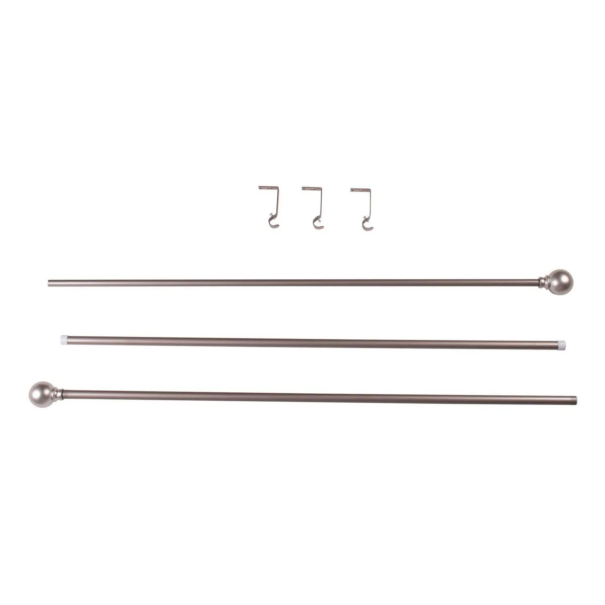 Kenney - Cortinero Mercer Niquel 168-305 cm