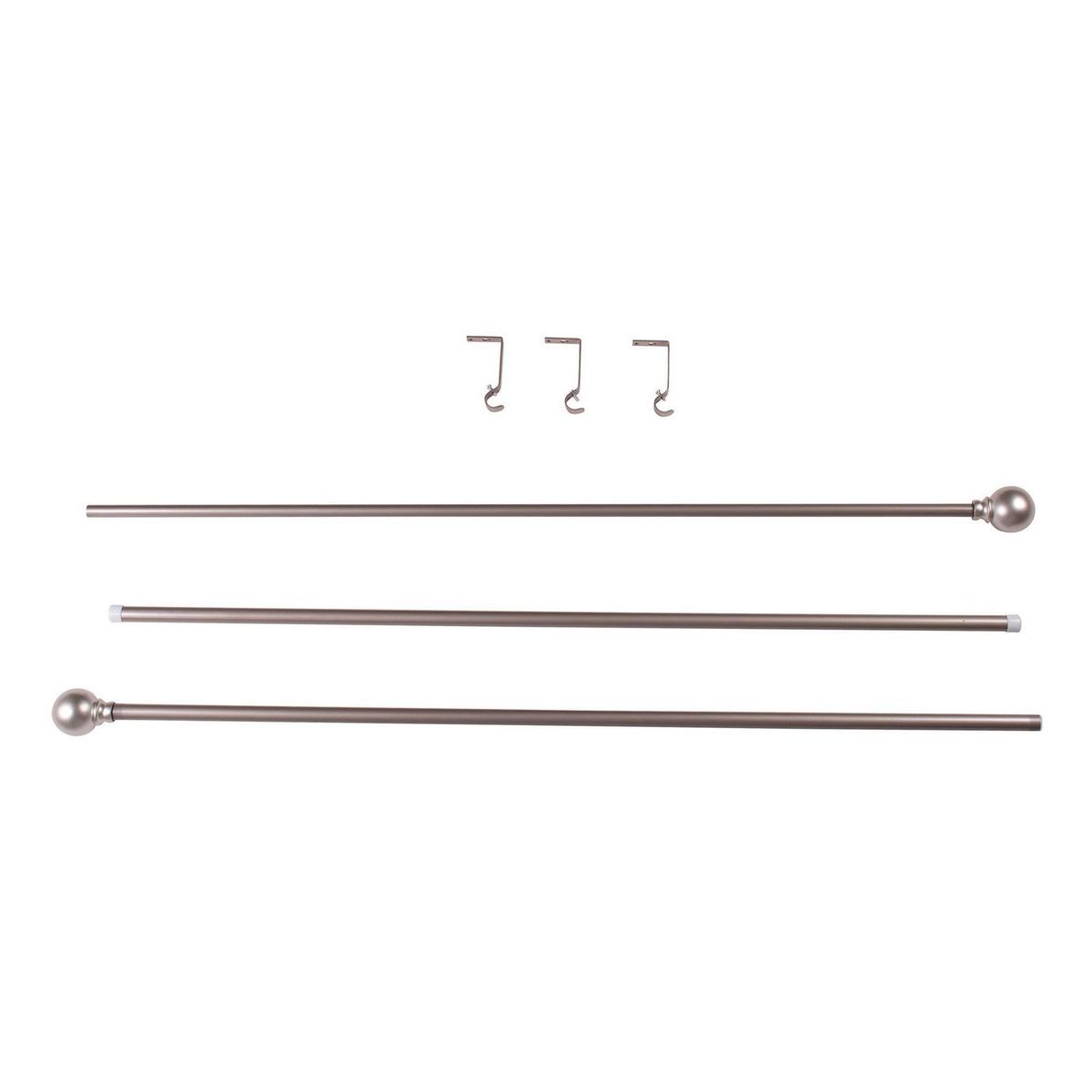 Kenney - Cortinero Mercer Niquel 168-305 cm