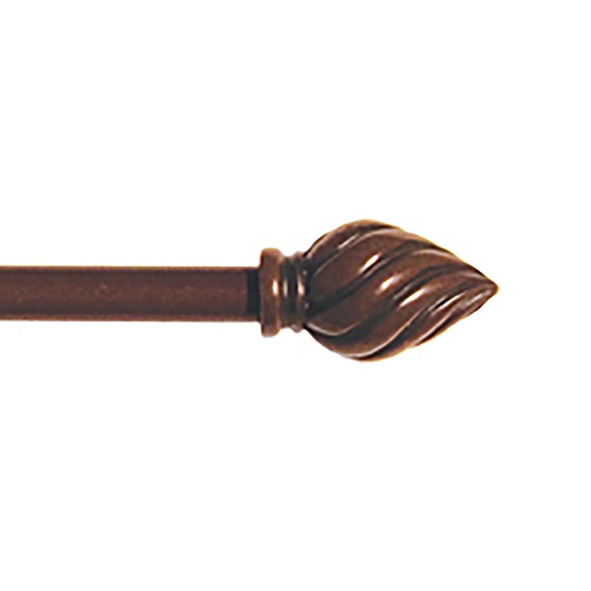 Kenney - Cortinero Twist de 122-218 cm Café