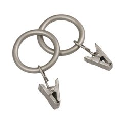 14 Anillos de Cortina con Clip 5/8 y 3/4"