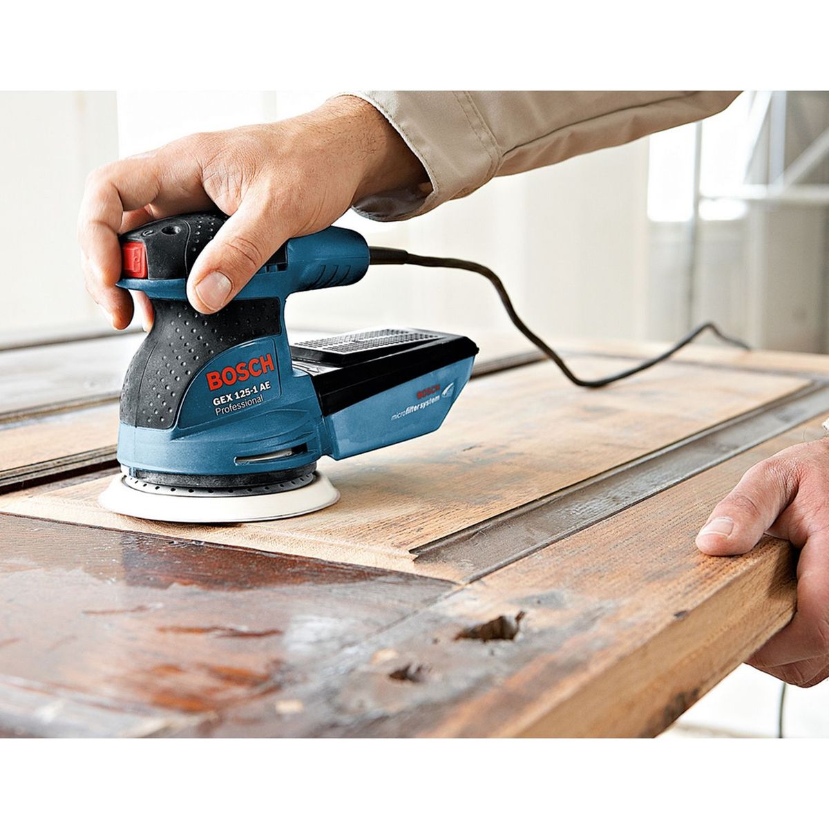 Bosch - Lijadora excéntrica gex 125-1 ae