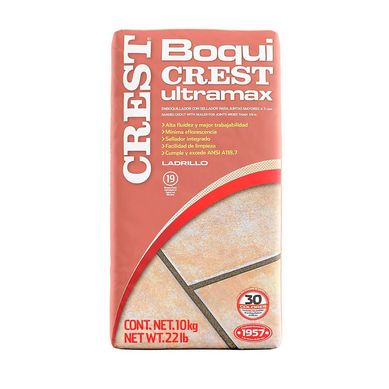 Boquilla Boquicrest Ultramax ladrillo 10 kg