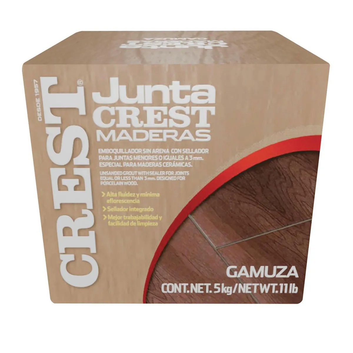 Crest - Boquilla Juntacrest gamuza 5 kg