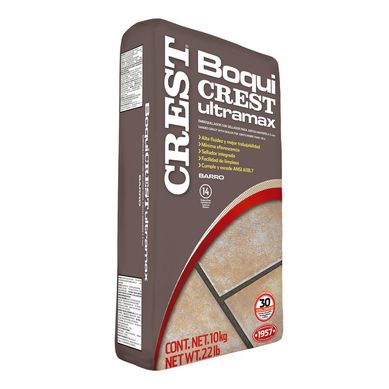 Boquilla Boquicrest Ultramax barro 10 kg