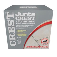 Boquilla Juntacrest Ultramax plata 5 kg