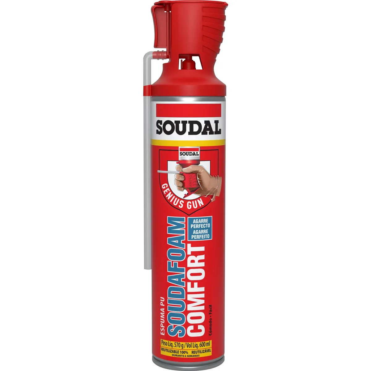 Soudal - Espuma poliuretano 600 ml