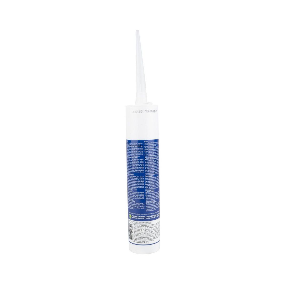 Silicona multiusos transparente 300 ml, marca Topex - Foto 2