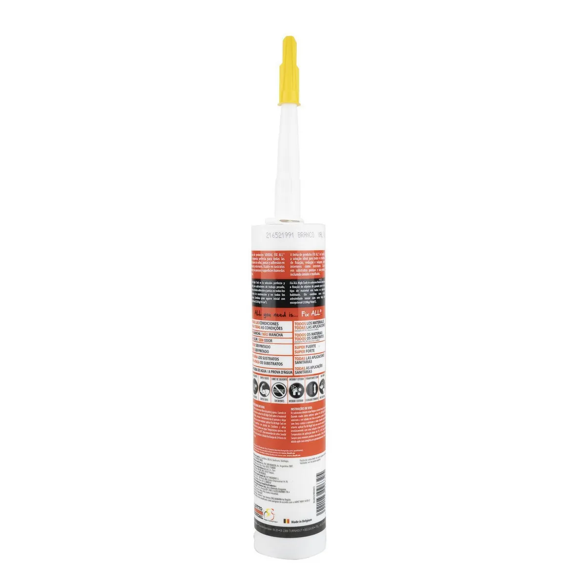 Soudal - Adhesivo blanco 290 ml