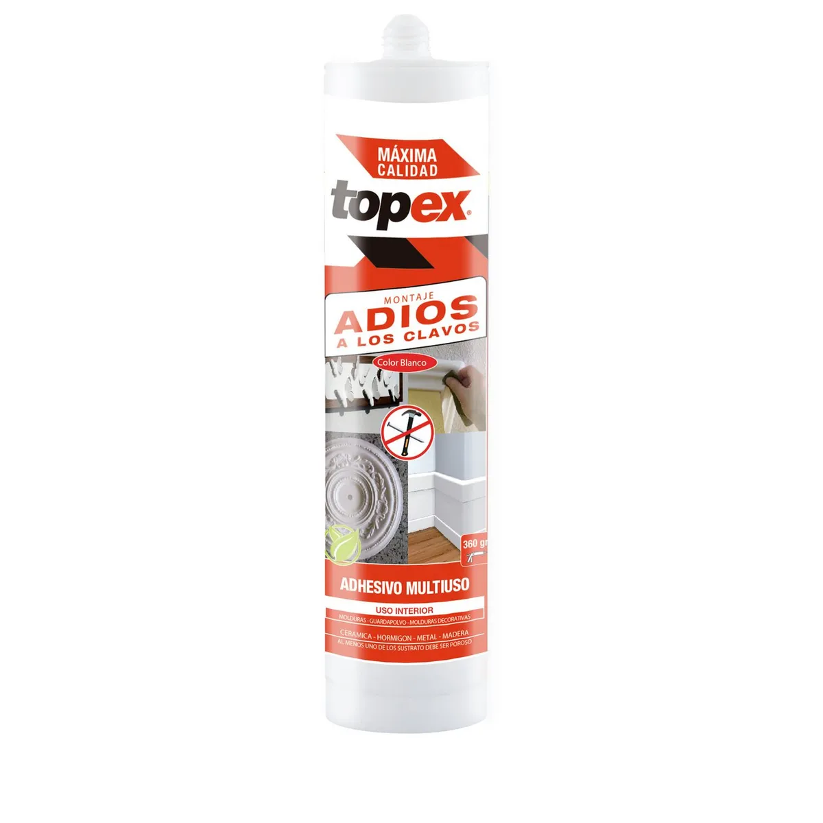 Topex - Adhesivo montaje Adiós clavos 300 ml