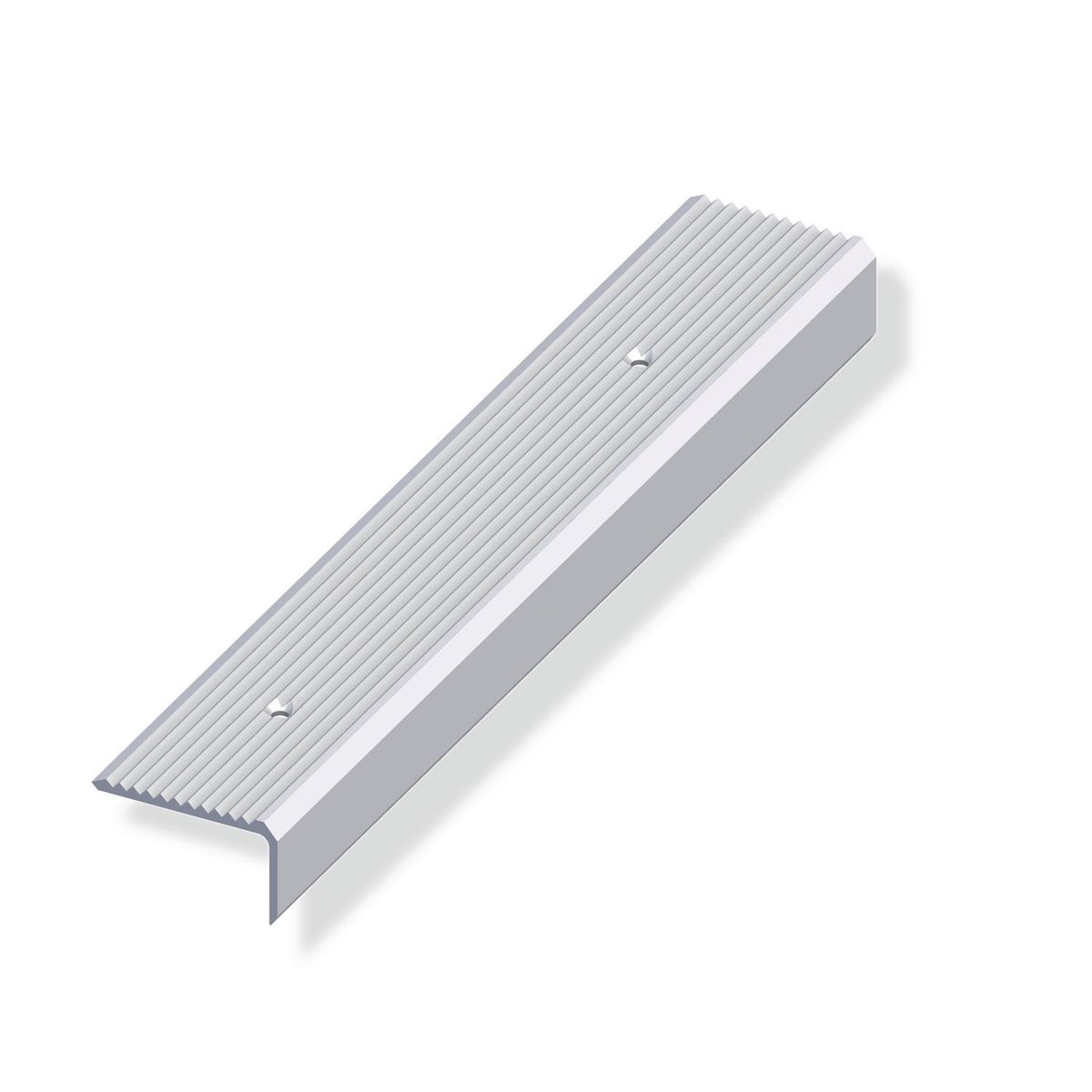 Perfil para escaleras aluminio plata 41x23 mm, marca Alfer - Foto Principal