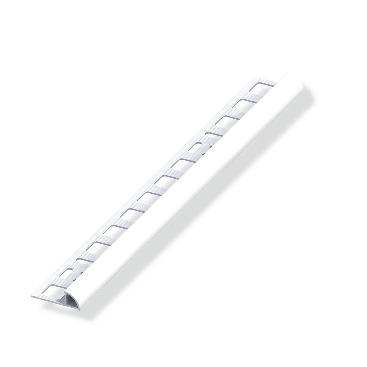 Alfer - Remate azulejos PVC blanco 8x19 mm