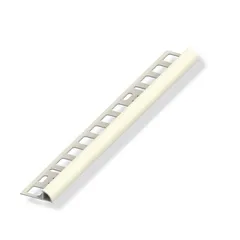 Perfil transición PVC beige claro 10x19 mm