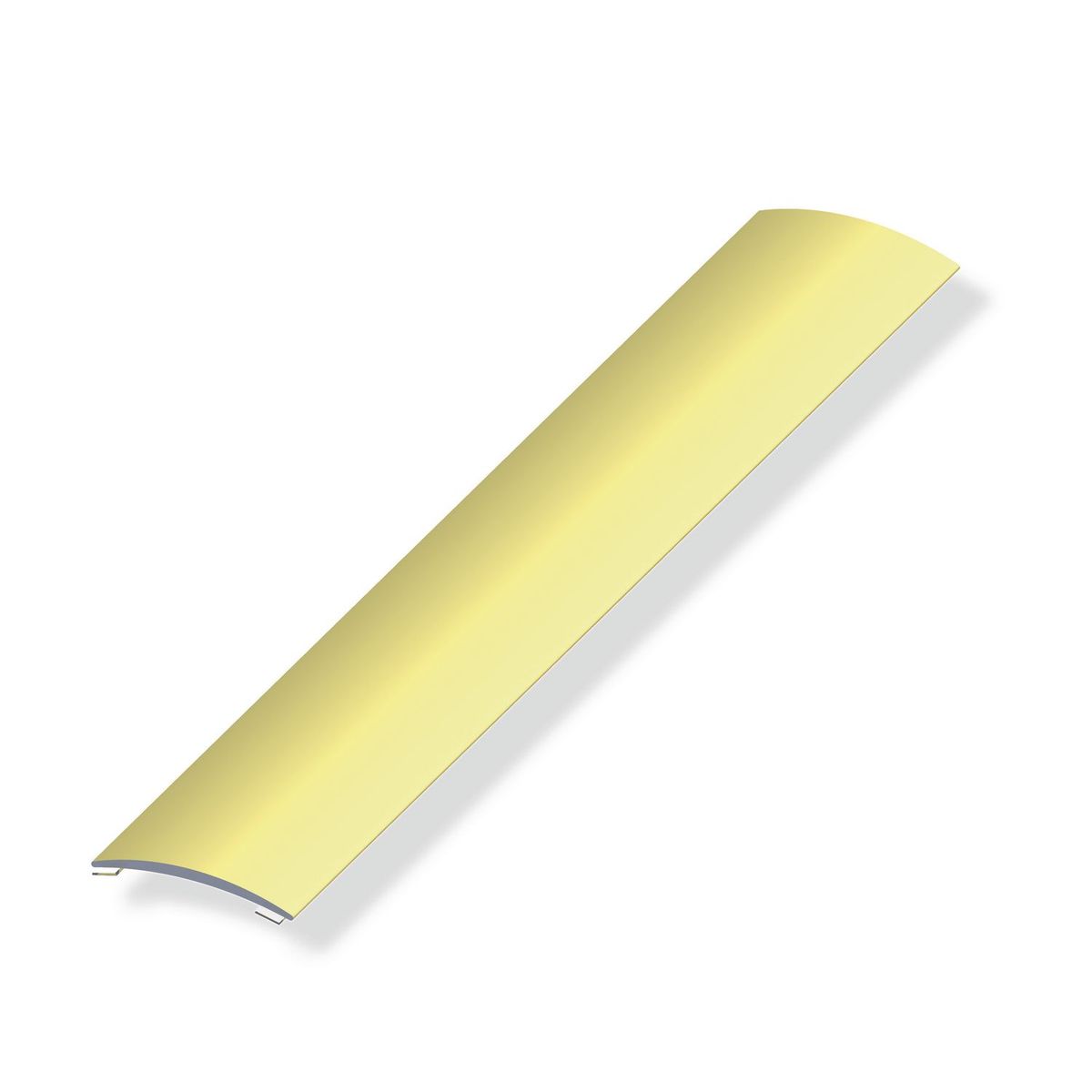 Perfil transición aluminio oro mate 30x5 mm, marca Alfer - Foto Principal