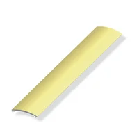 Perfil transición aluminio oro mate 30x5 mm